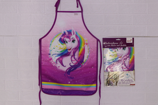 Apron unicorn character