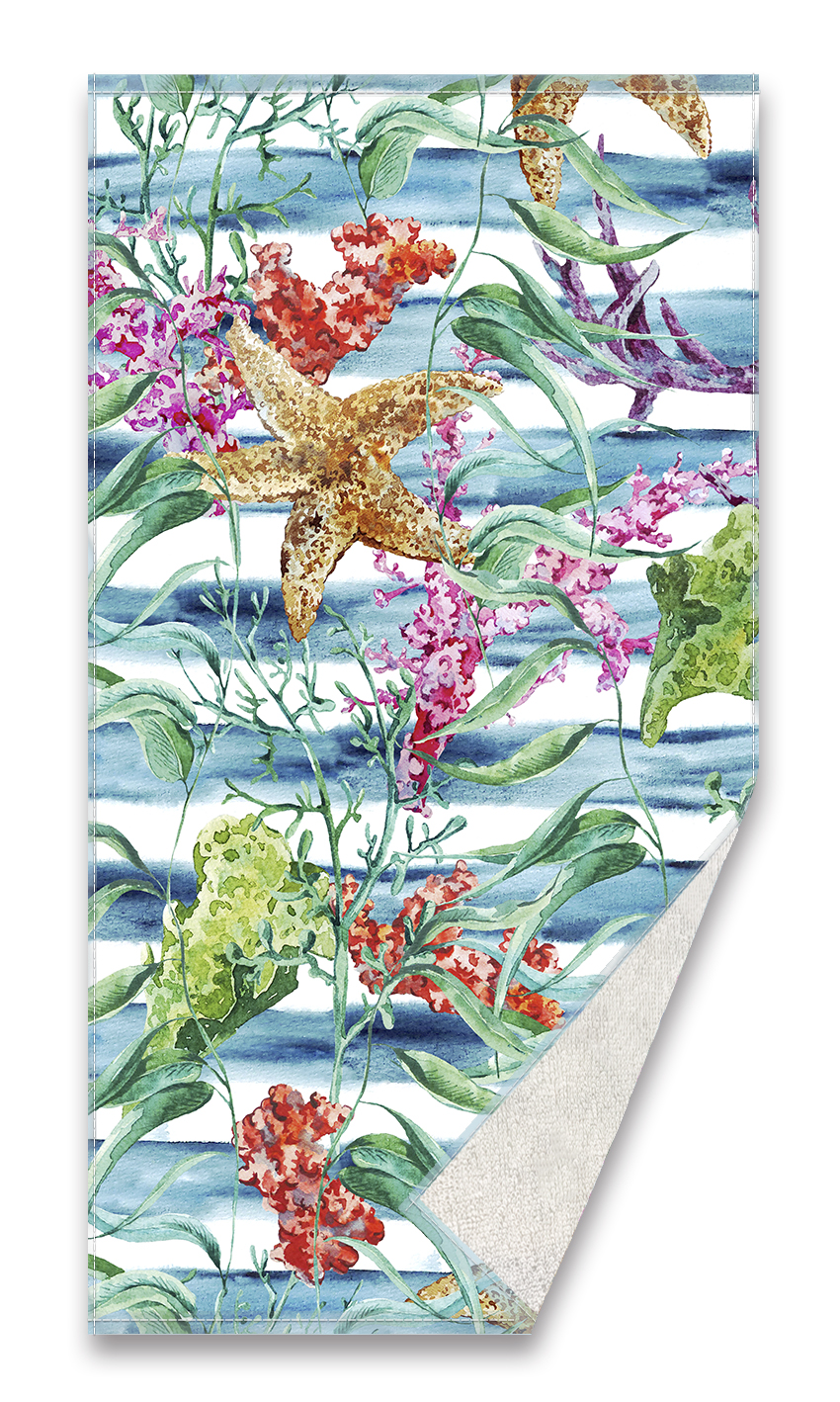 Digital printed beach towel 12
