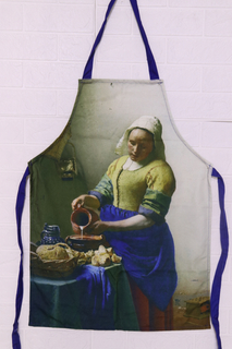 Apron oil painting