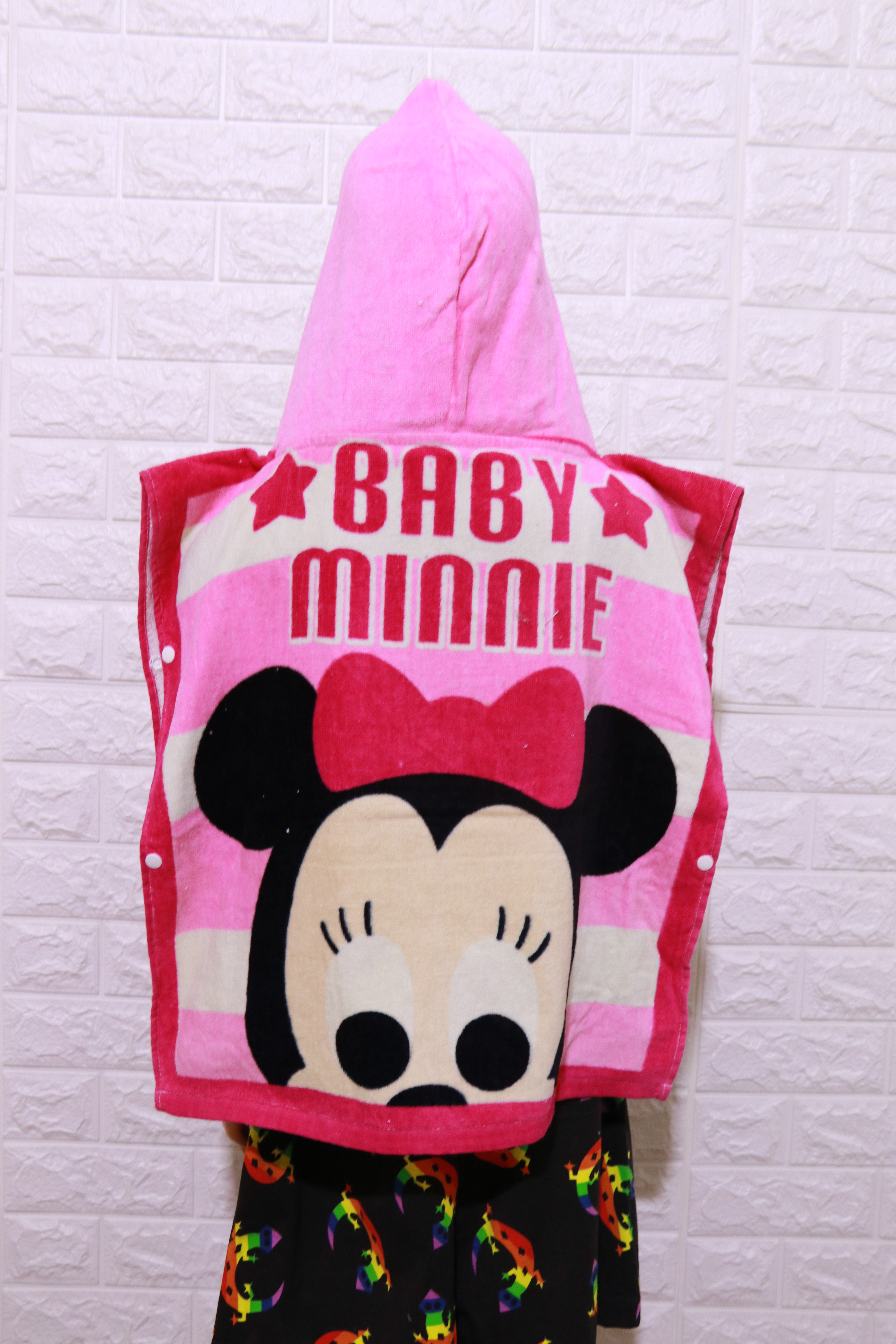 Poncho printed Children bathrobe 2
