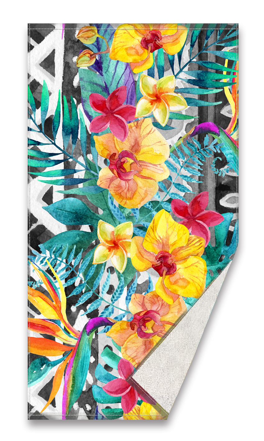 Digital printed beach towel 12
