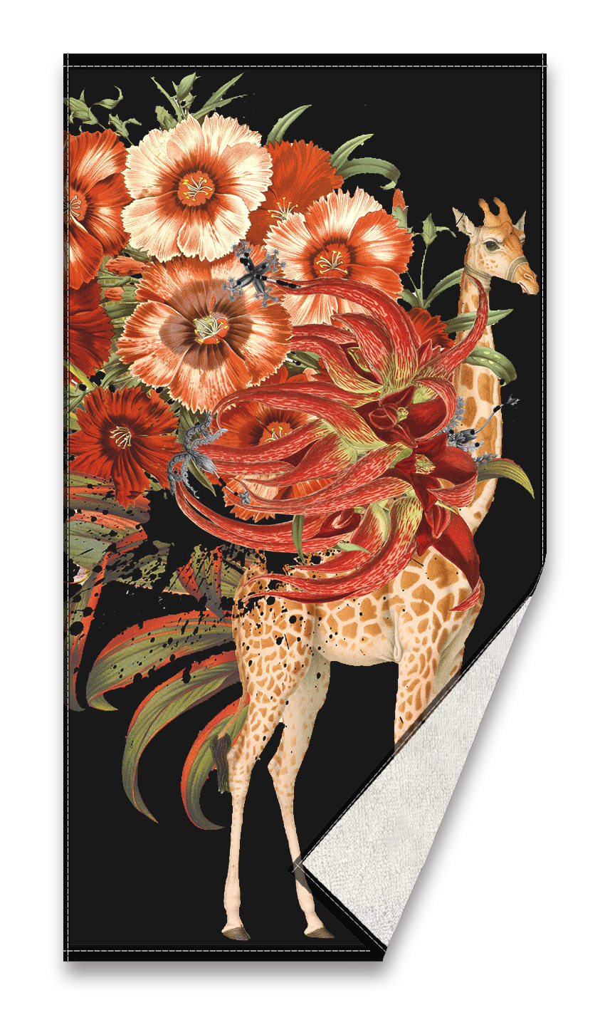 Digital printed beach towel 9