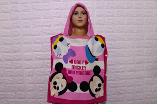 Poncho printed Children bathrobe 2