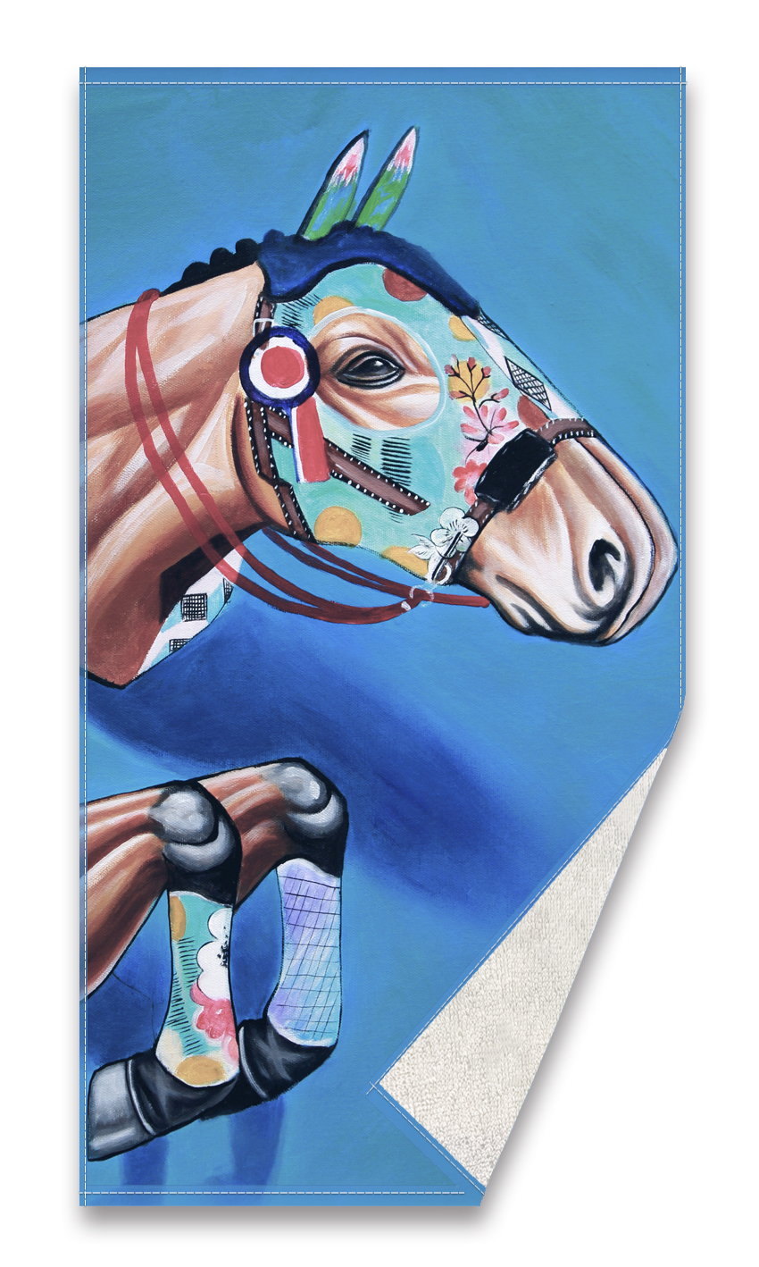 Digital printed beach towel 10