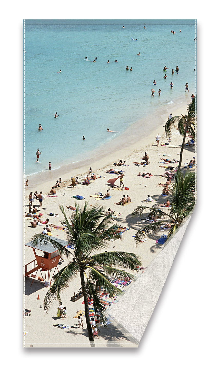 Digital printed beach towel 11
