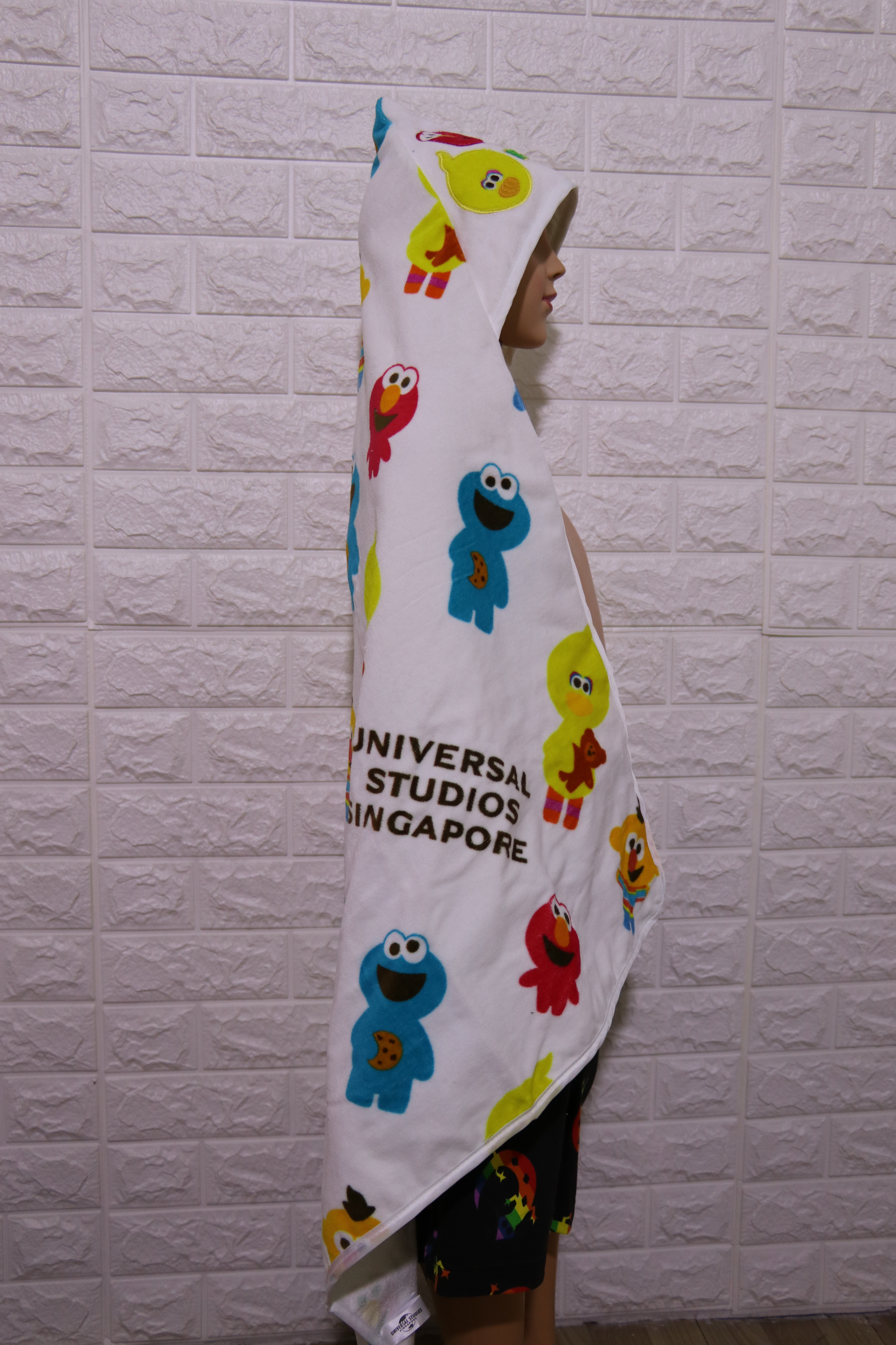 Poncho printed Children bathrobe 3