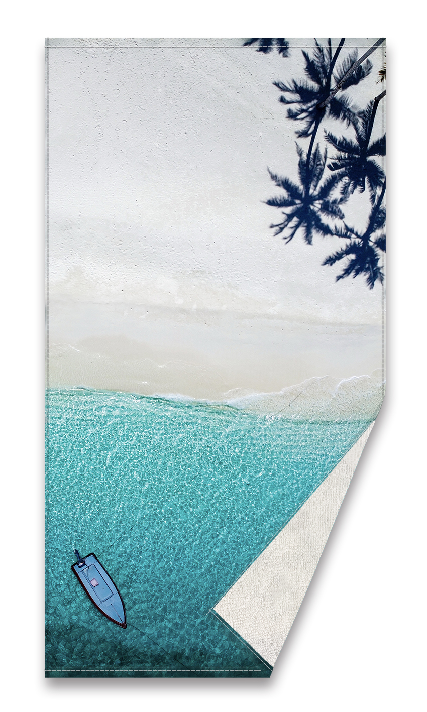 Digital printed beach towel 11