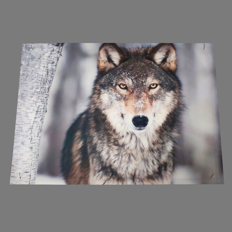 Placemat wolf