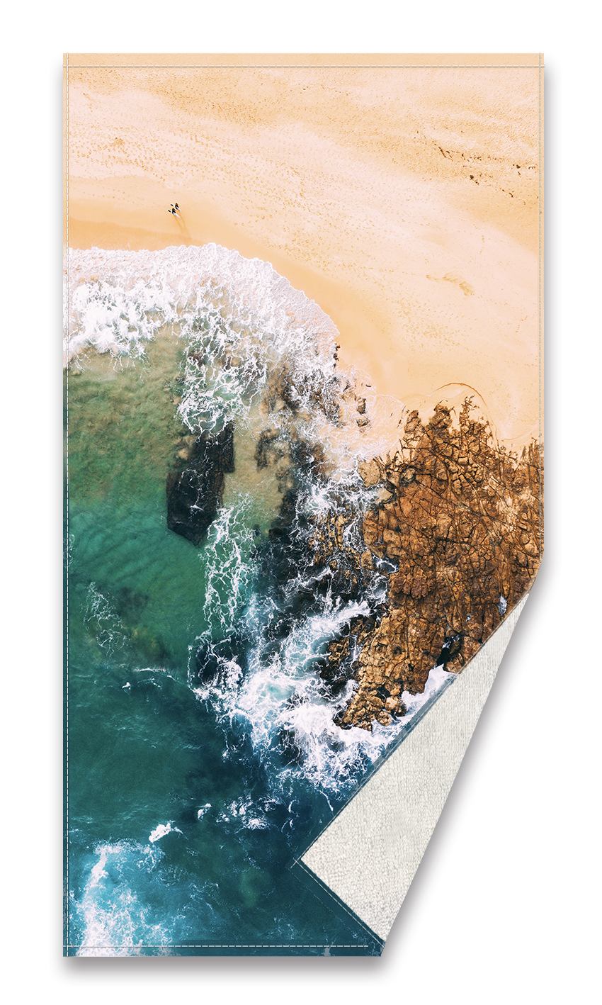 Digital printed beach towel 11