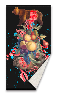 Digital printed beach towel 12