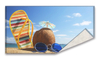 Printed beach towel